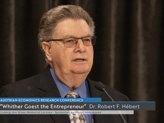 Dr. Robert F. Hébert AERC 2023